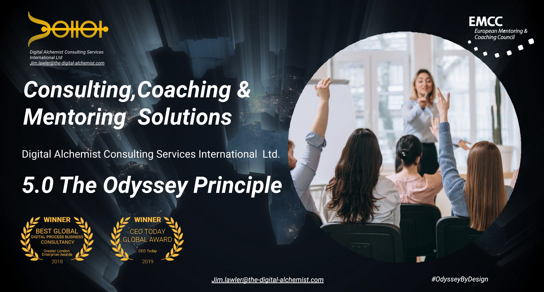 5.0 The Odyssey Principle - Consulting, Coaching & Mentoring Solutions